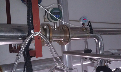 一體化液體渦輪流量計使用現場圖